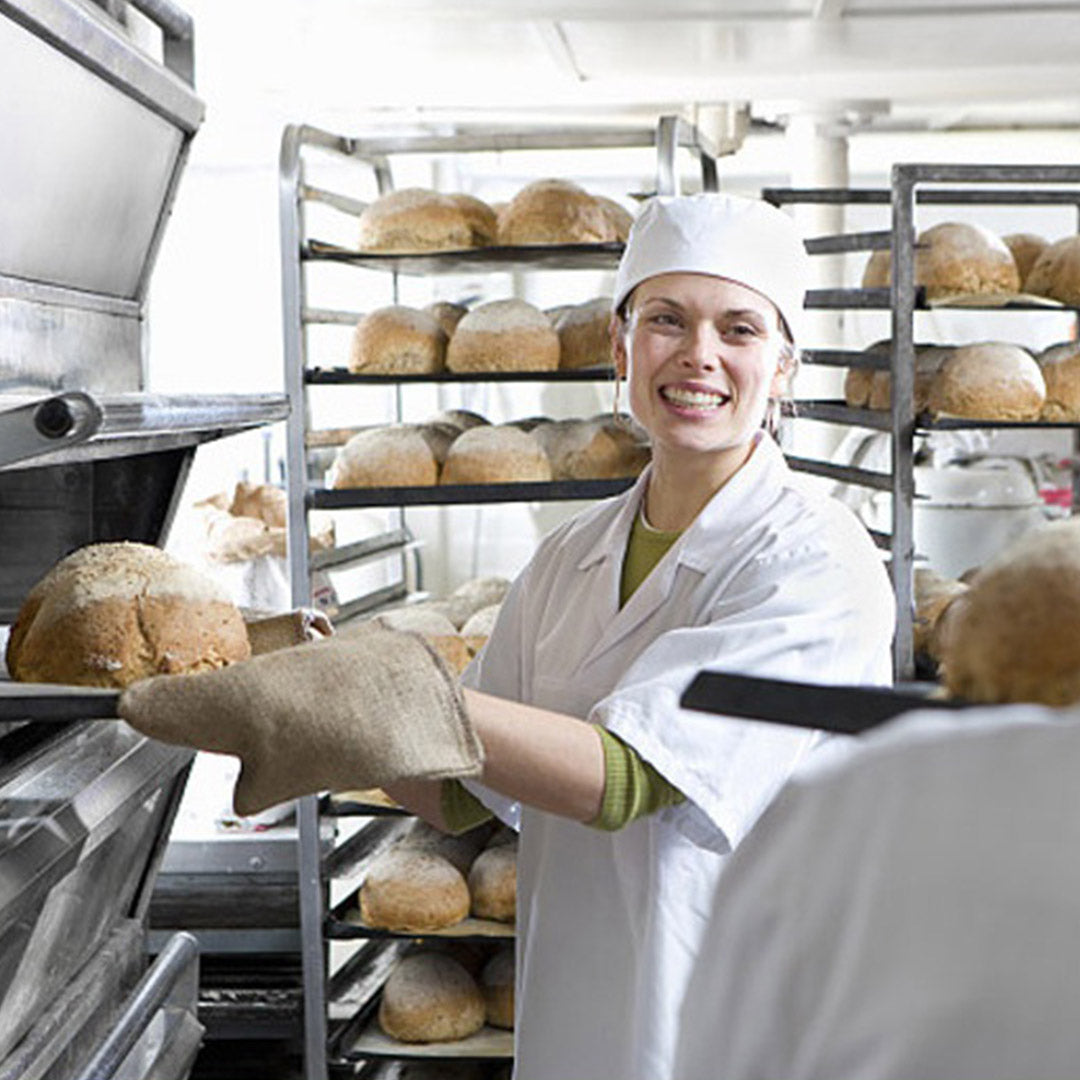 SOGA 2X Gastronorm Trolley 7 Tier Stainless Steel Bakery Trolley Suits 60cmx40cm Tray with Working Surface - Cafe Supply