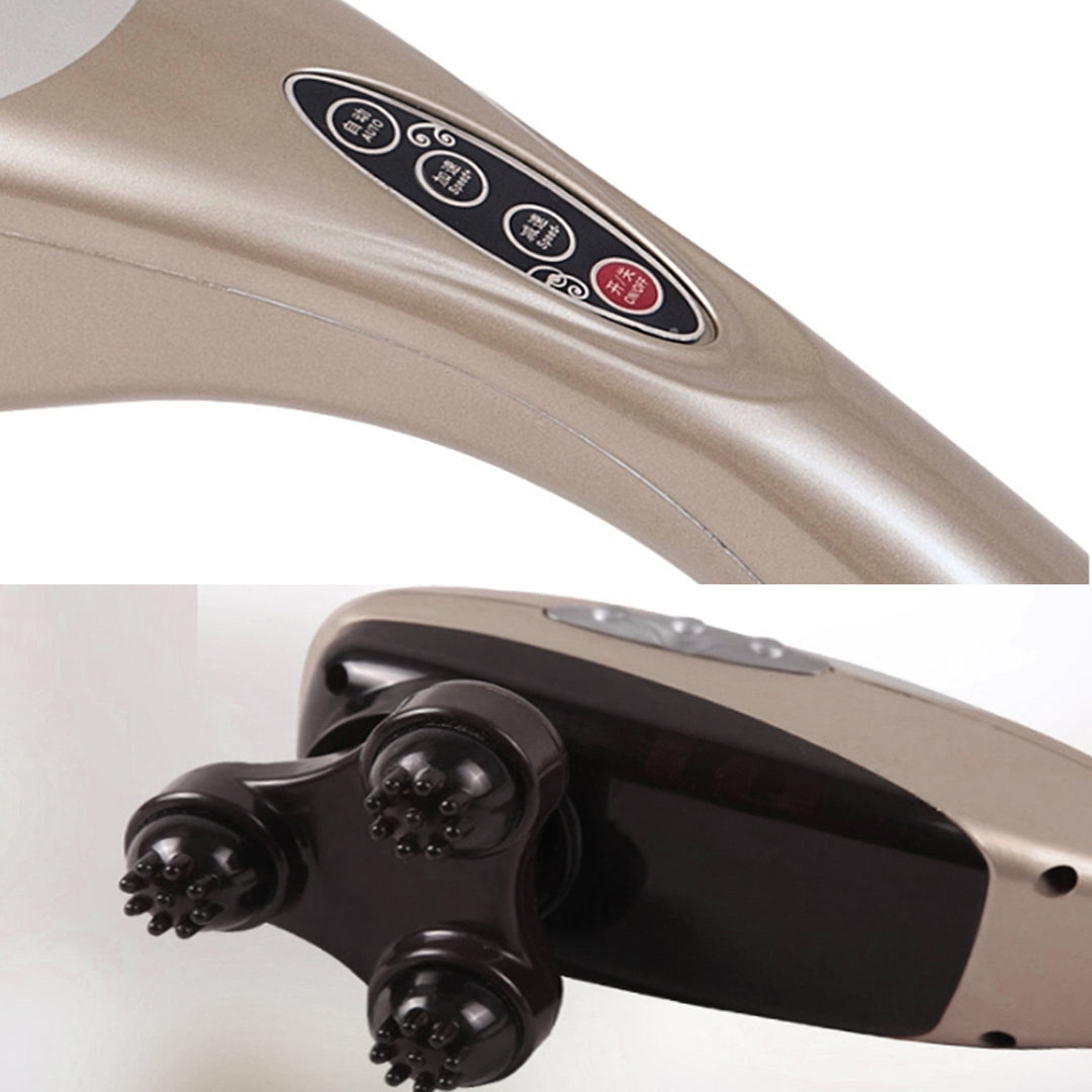 SOGA 2X Hand Held Full Body Massager with 6 attachments Back Pain Therapy - Cafe Supply