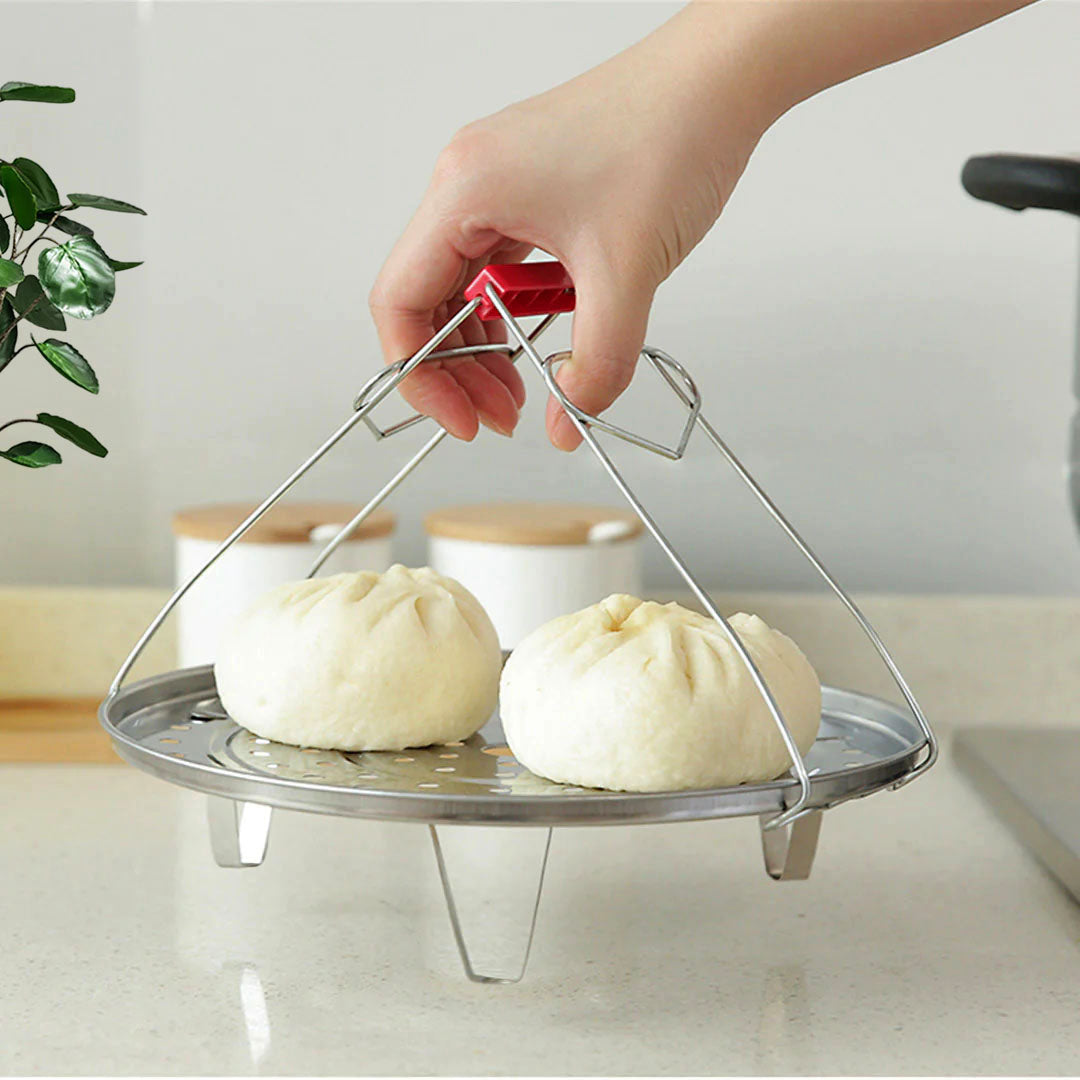 SOGA 33L Stainless Steel Stock Pot with One Steamer Rack Insert Stockpot Tray - Cafe Supply