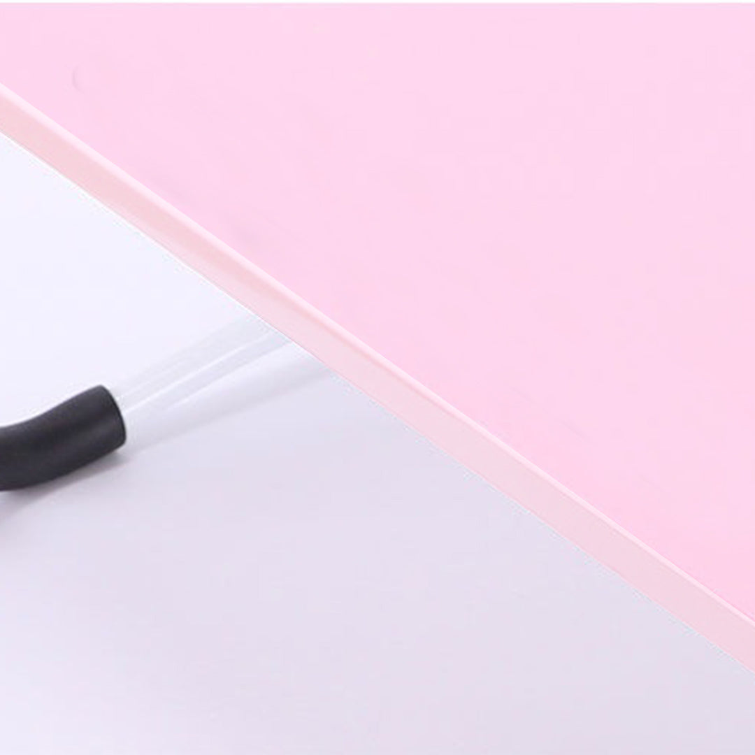 SOGA 2X Pink Portable Bed Table Adjustable Foldable Bed Sofa Study Table Laptop Mini Desk Breakfast Tray Home Decor - Cafe Supply