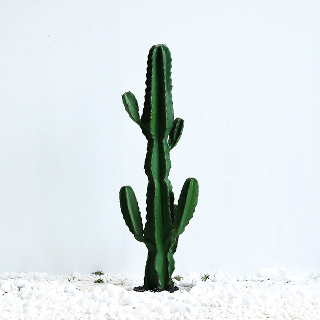 SOGA 105cm Green Artificial Indoor Cactus Tree Fake Plant Simulation Decorative 6 Heads - Cafe Supply