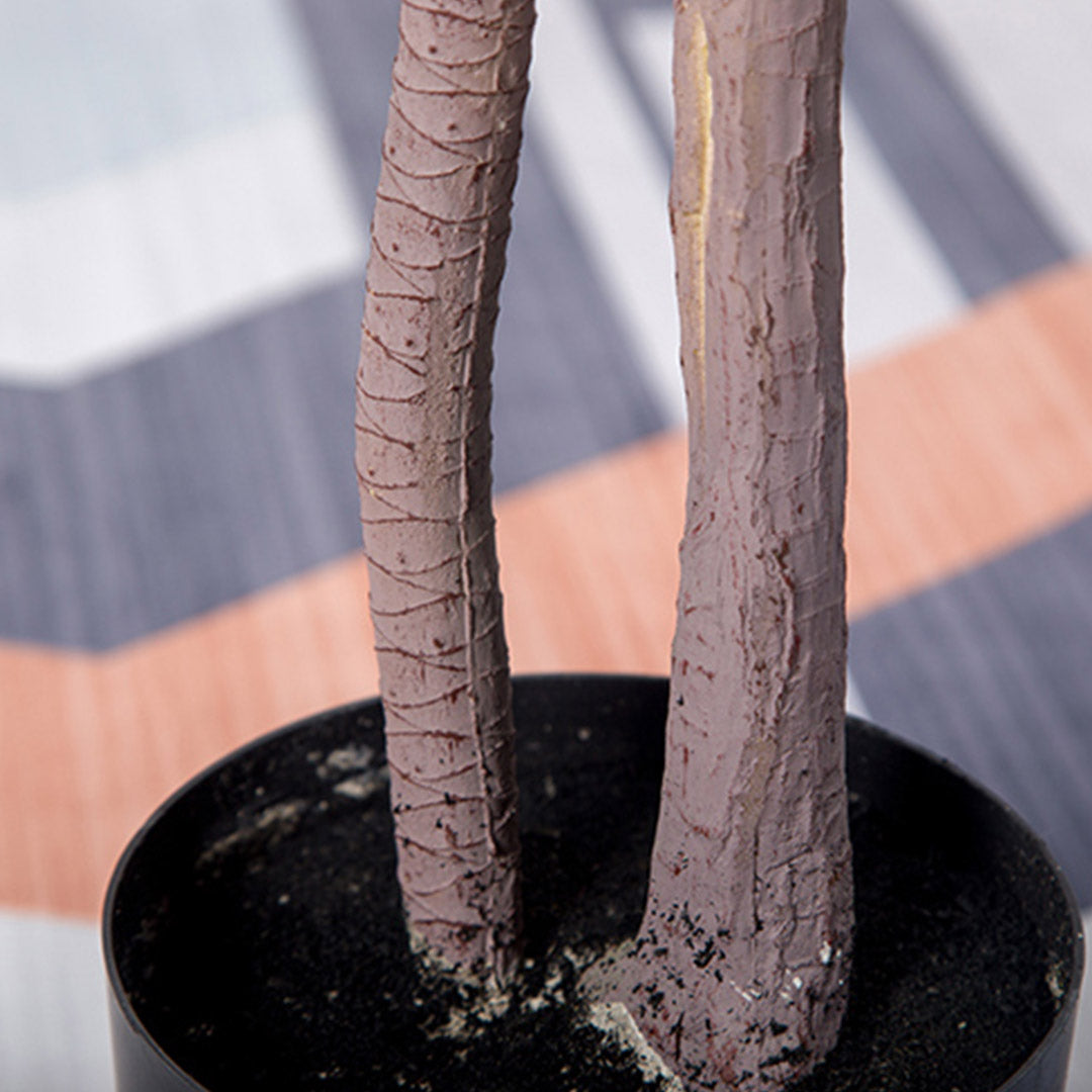 SOGA 2X 180cm Green Artificial Indoor Brazlian Iron Tree Fake Plant Decorative 4 Heads - Cafe Supply