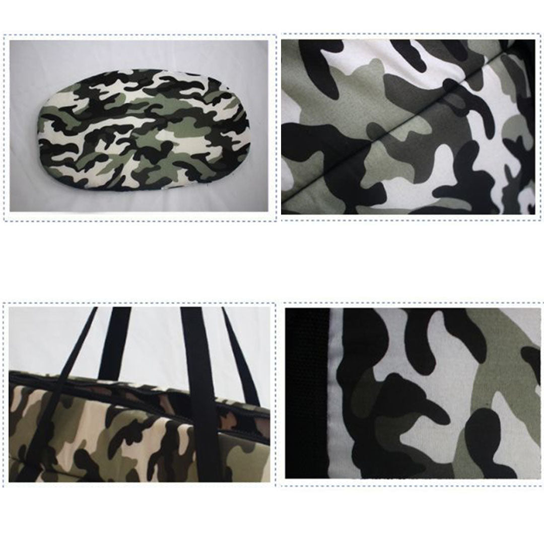 SOGA Green Waterproof Pet Carrier Bag Warm Tote Pouch Breathable Mesh Dog Cat Travel Essentials - Cafe Supply