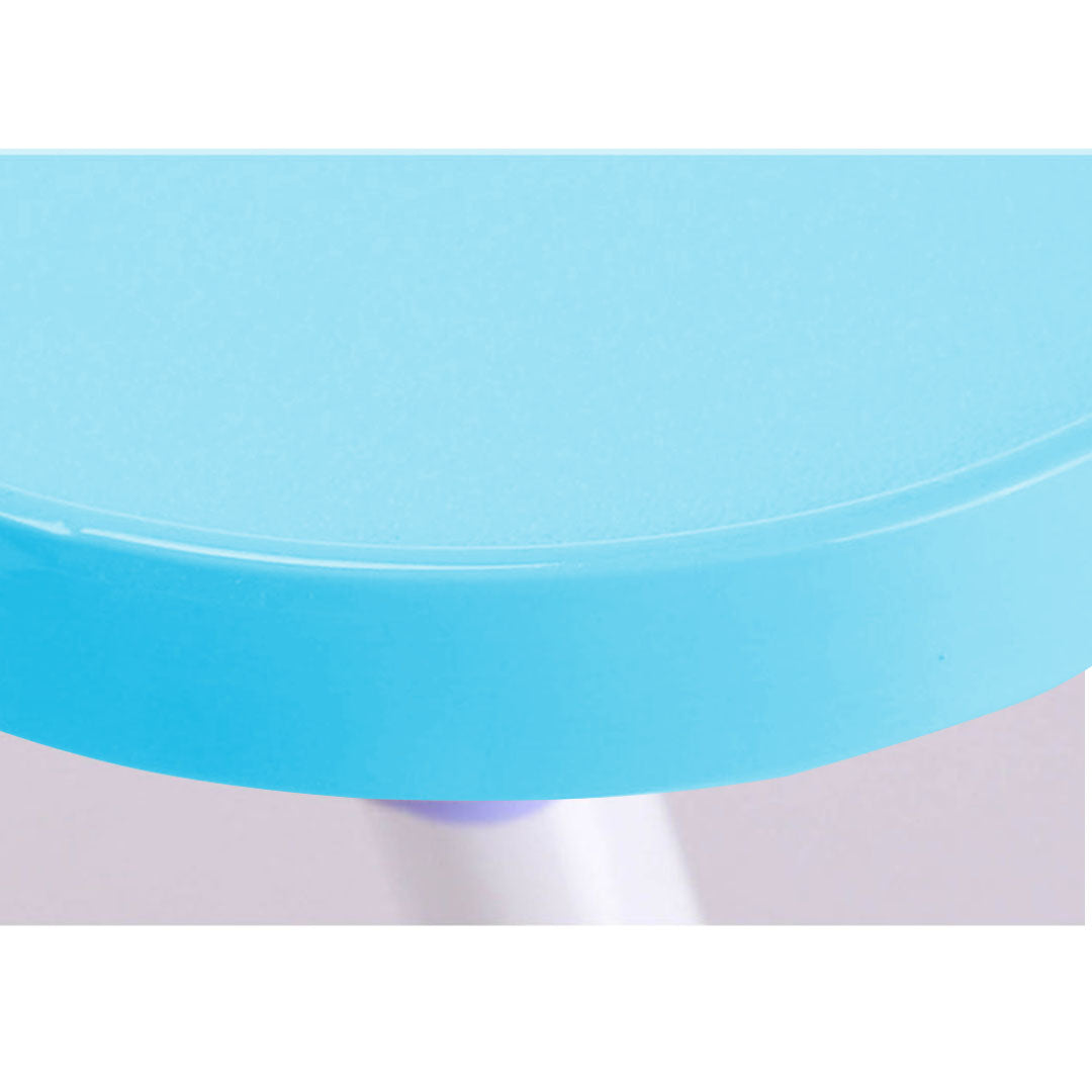 SOGA 2X Blue Portable Bed Table Adjustable Foldable Bed Sofa Study Table Laptop Mini Desk with Notebook Stand Card Slot Holder Home Decor - Cafe Supply