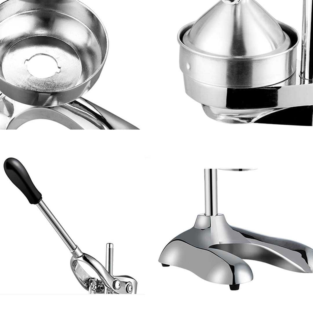 SOGA 2x Stainless Steel Manual Juicer Hand Press Juice Extractor Squeezer Orange Citrus - Cafe Supply