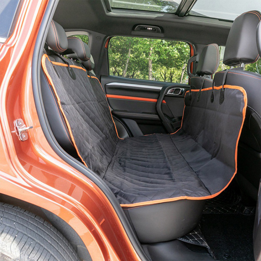 SOGA 2X 600D Oxford Cloth Waterproof Dog Car Cover Back Seat Protector Hammock Pet Mat Black - Cafe Supply