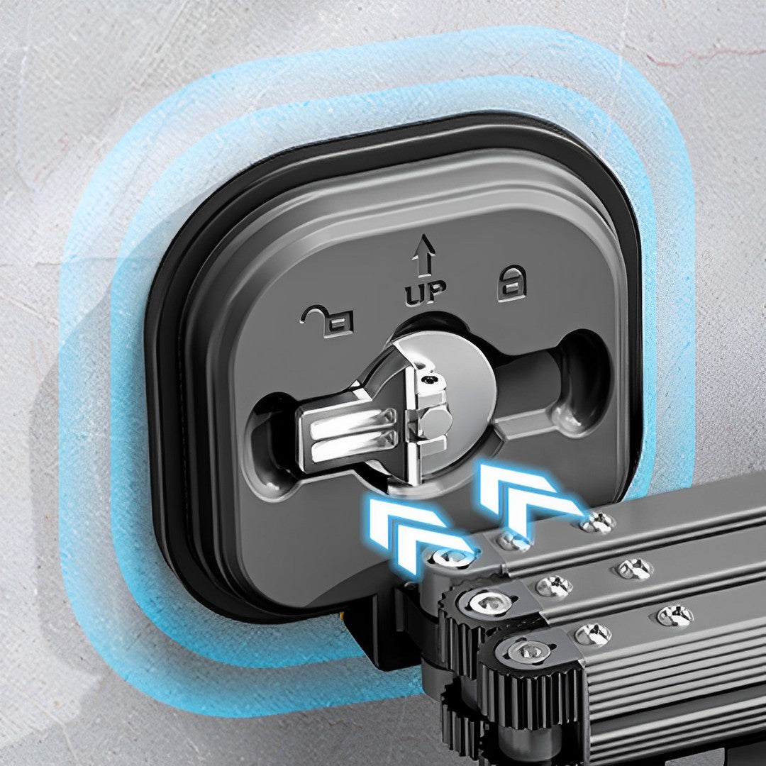 SOGA 2X 93.2cm Wall-Mounted Clothing Dry Rack Retractable Space-Saving Foldable Hanger - Cafe Supply