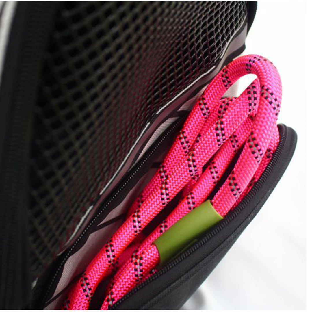 SOGA 2X Red Pet Carrier Backpack Breathable Mesh Portable Safety Travel Essentials Outdoor Bag - Cafe Supply