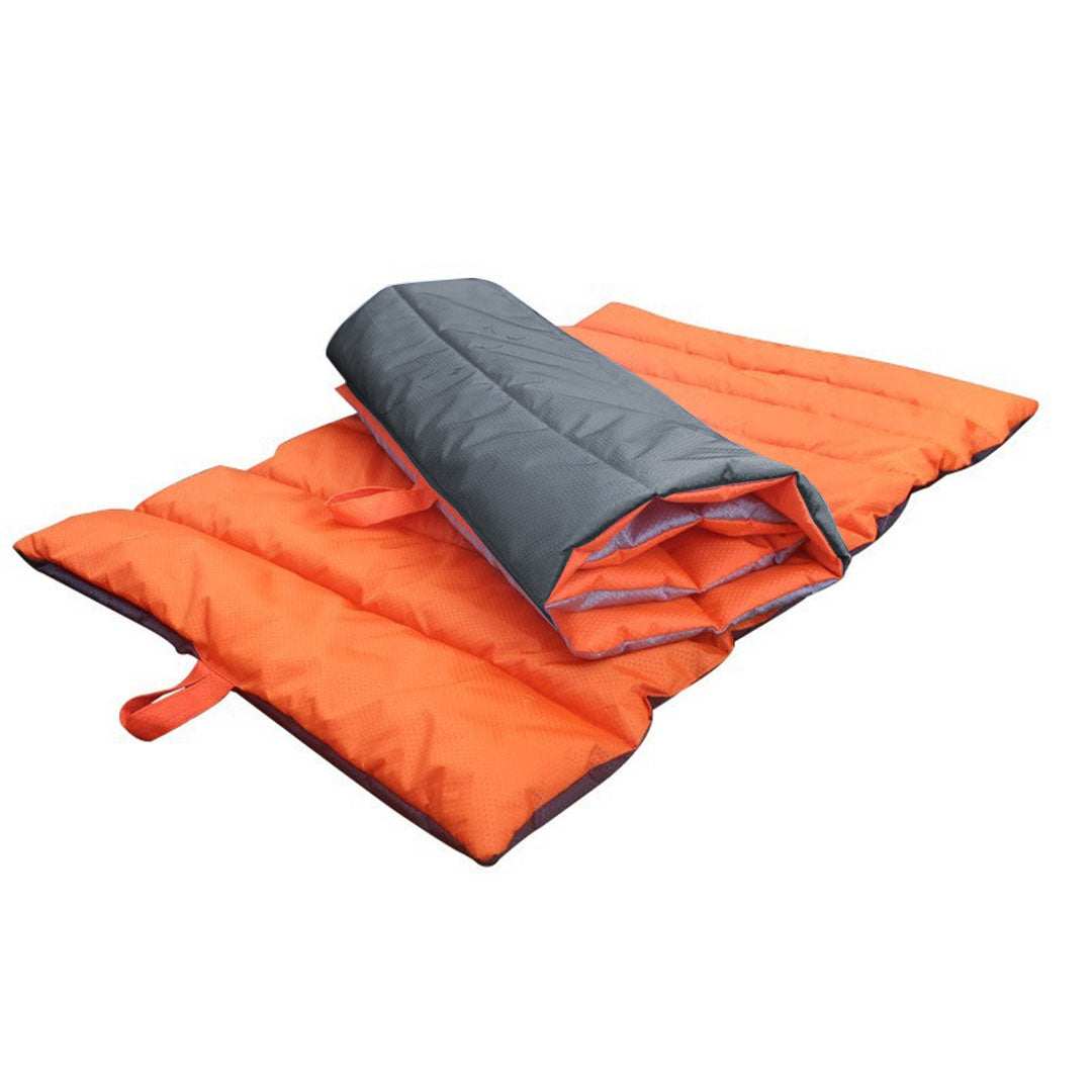 SOGA Grey Camping Pet Mat Waterproof Foldable Sleeping Mattress with Storage Bag Travel Outdoor Essentials - Cafe Supply