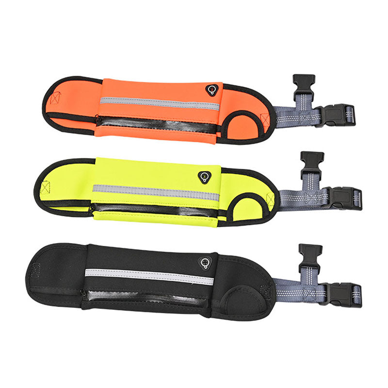 SOGA 2X Orange Adjustable Hands-Free Pet Leash Bag Dog Lead Walking Running Jogging Pet Essentials - Cafe Supply