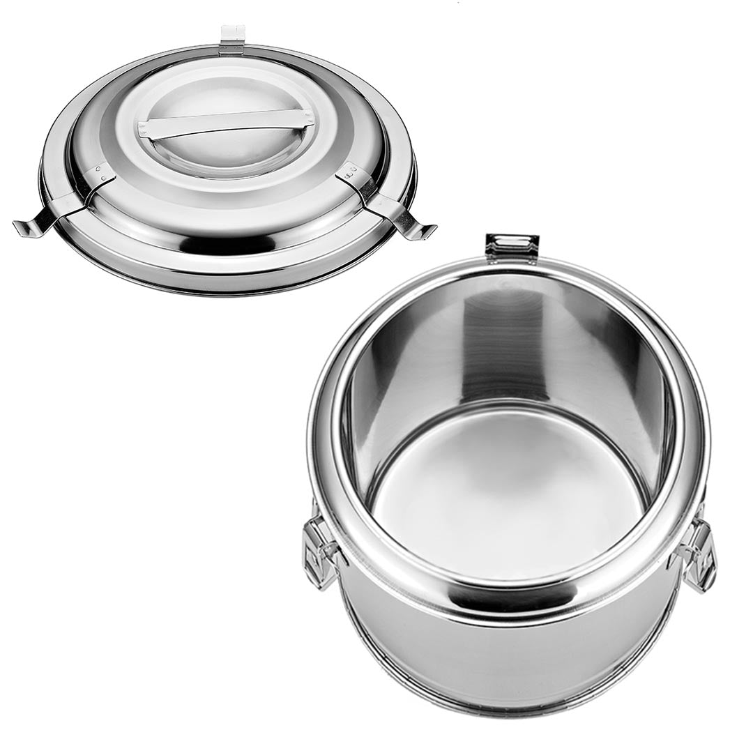 SOGA 2X 12L Stainless Steel Insulated Stock Pot Hot & Cold Beverage Container - Cafe Supply