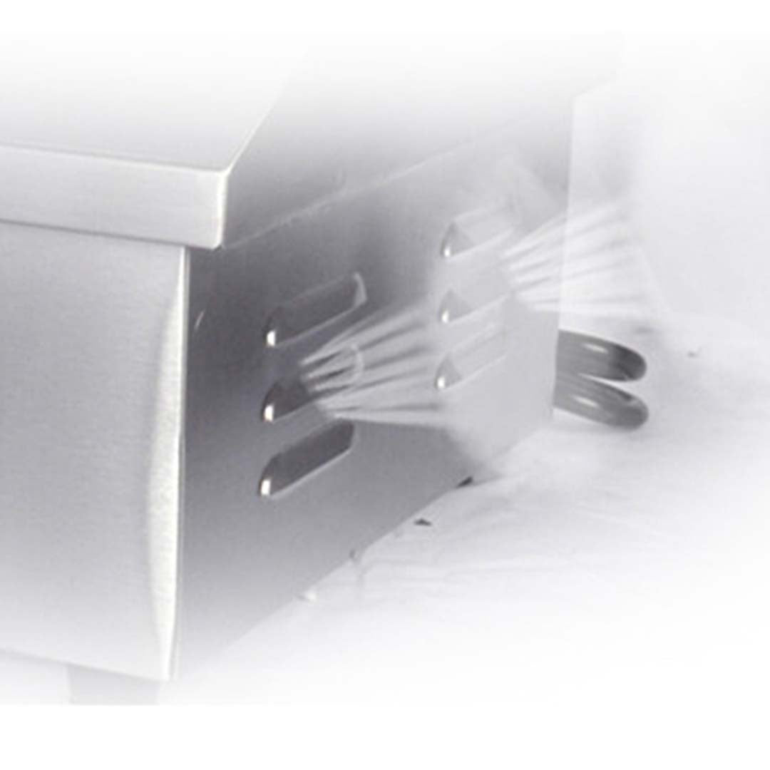 SOGA 2X Electric Stainless Steel Ribbed Griddle Commercial Grill BBQ Hot Plate - Cafe Supply