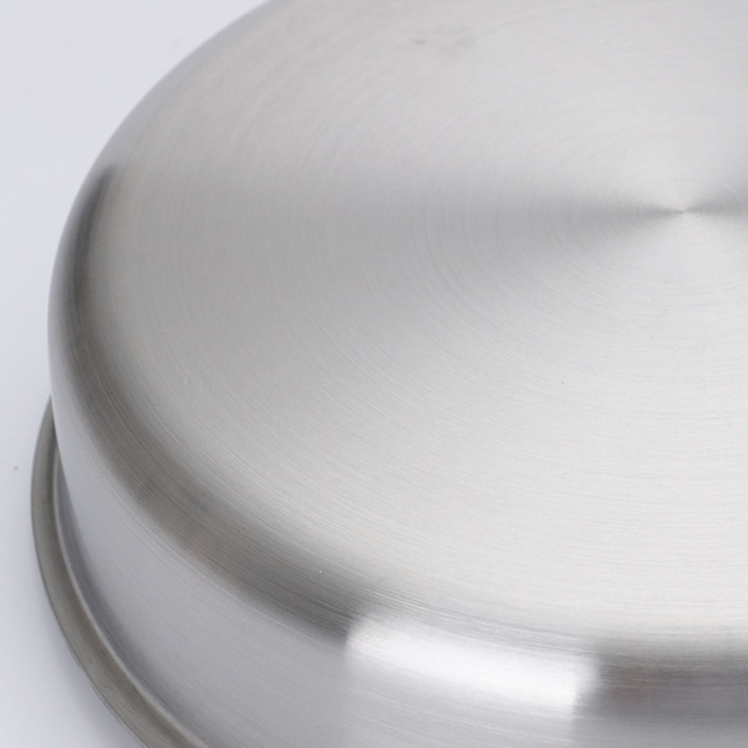 SOGA 2X 32cm Stainless Steel Saucepan Sauce pan with Glass Lid and Helper Handle Triple Ply Base Cookware - Cafe Supply