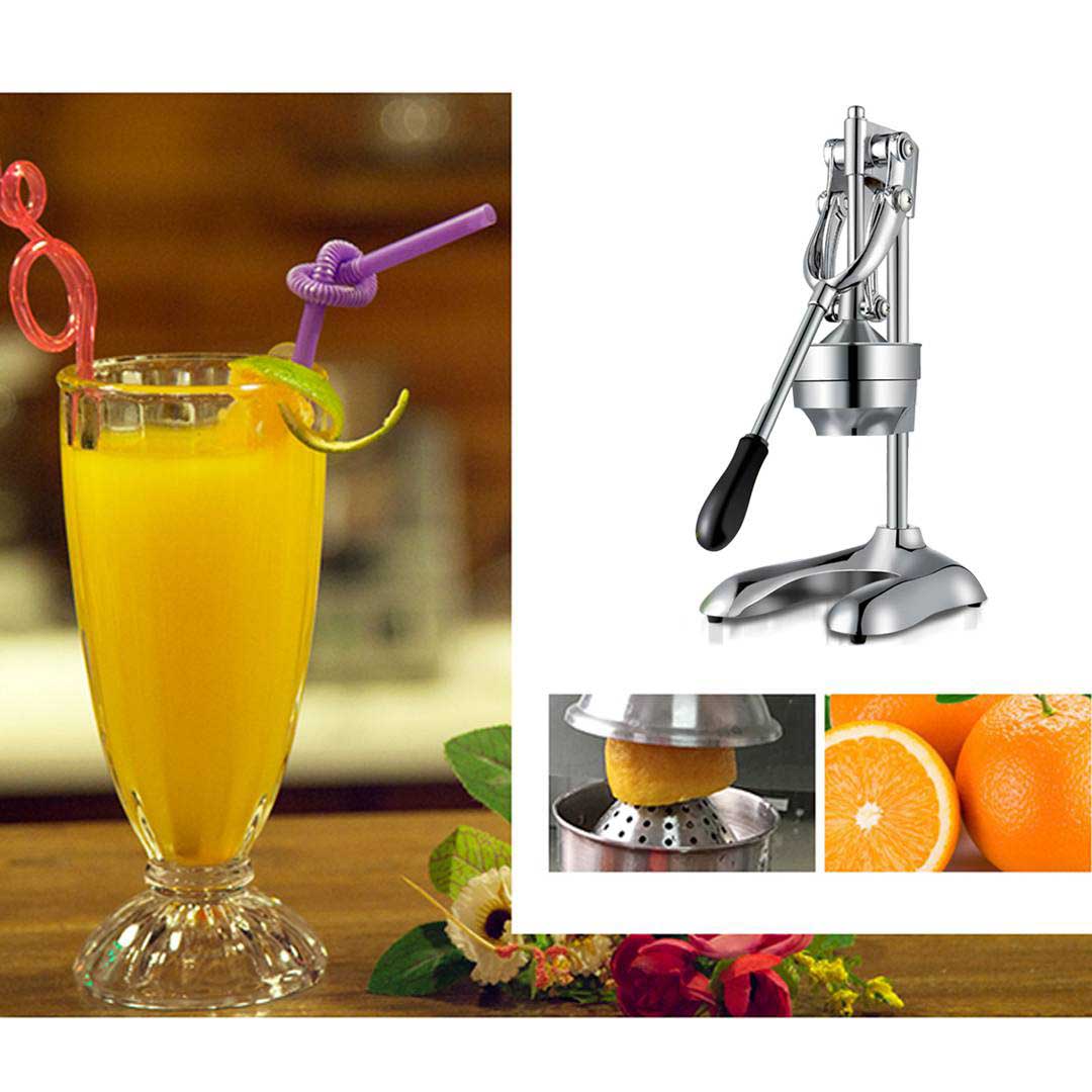SOGA 2x Stainless Steel Manual Juicer Hand Press Juice Extractor Squeezer Orange Citrus - Cafe Supply