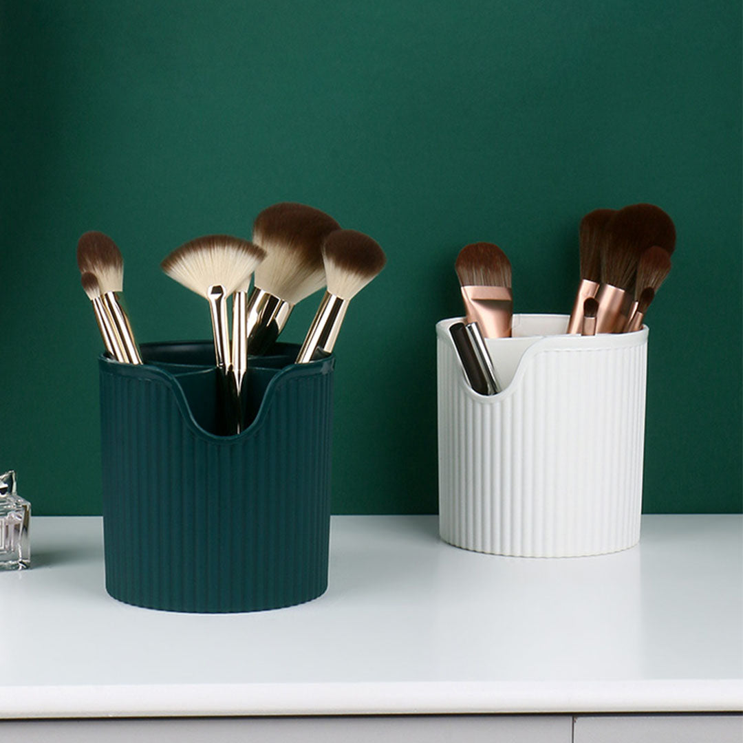 SOGA Green Cosmetic Jewelry Storage Organiser Set Makeup Brush Lipstick Skincare Holder Jewelry Storage Box with Handle - Cafe Supply