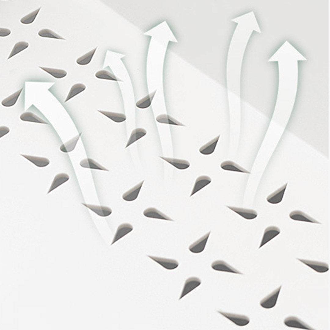 SOGA 2X 3 Tier Steel White Movable Kitchen Cart Multi-Functional Shelves Portable Storage Organizer with Wheels - Cafe Supply