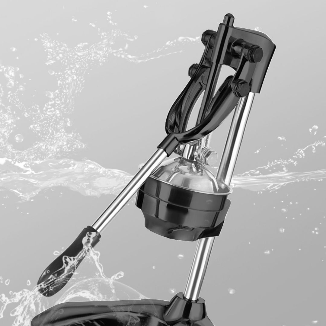 SOGA 2X Stainless Steel Manual Juicer Hand Press Juice Extractor Squeezer Lemon Orange Citrus Black - Cafe Supply