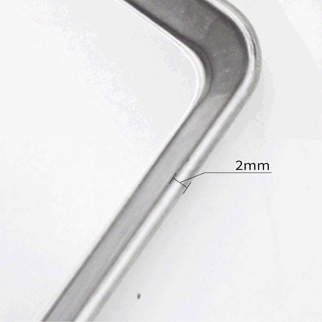 SOGA Gastronorm Trolley 16 Tier Stainless Steel with Aluminum Baking Pan Cooking Tray for Bakers - Cafe Supply