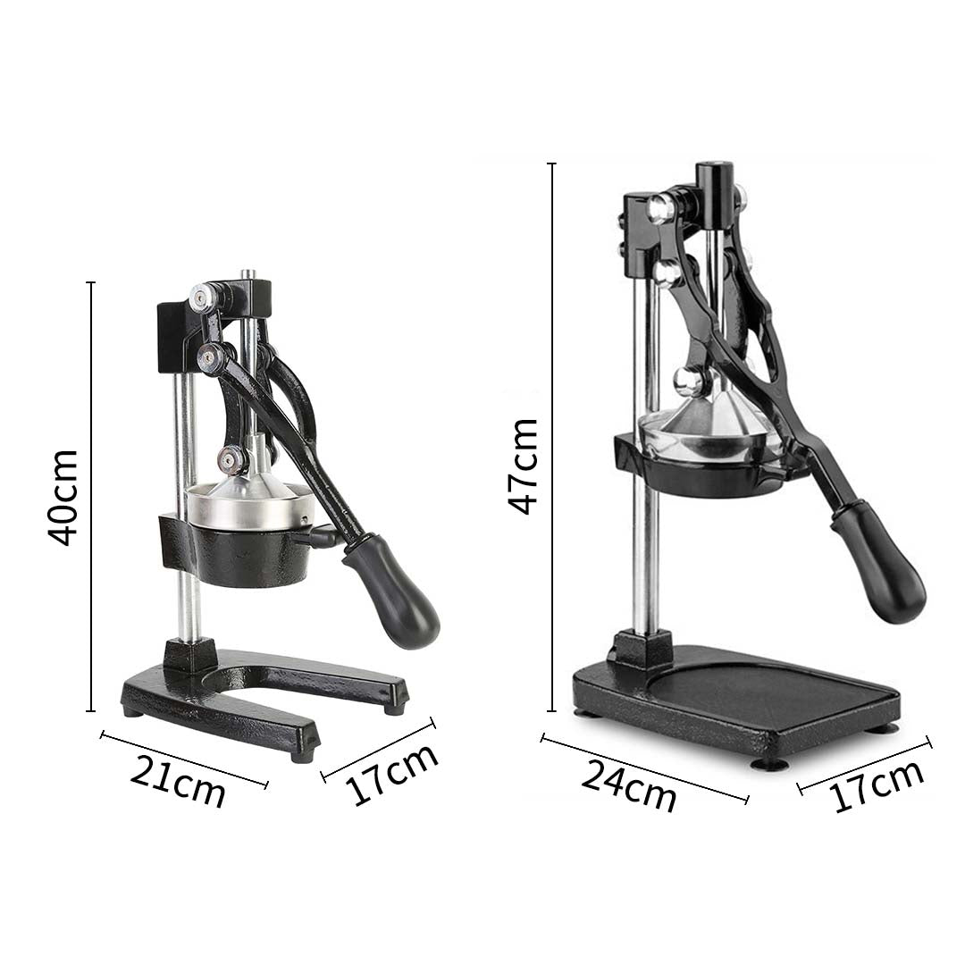 SOGA 2X Commercial Stainless Steel Manual Juicer Hand Press Juice Extractor Squeezer Orange - Cafe Supply