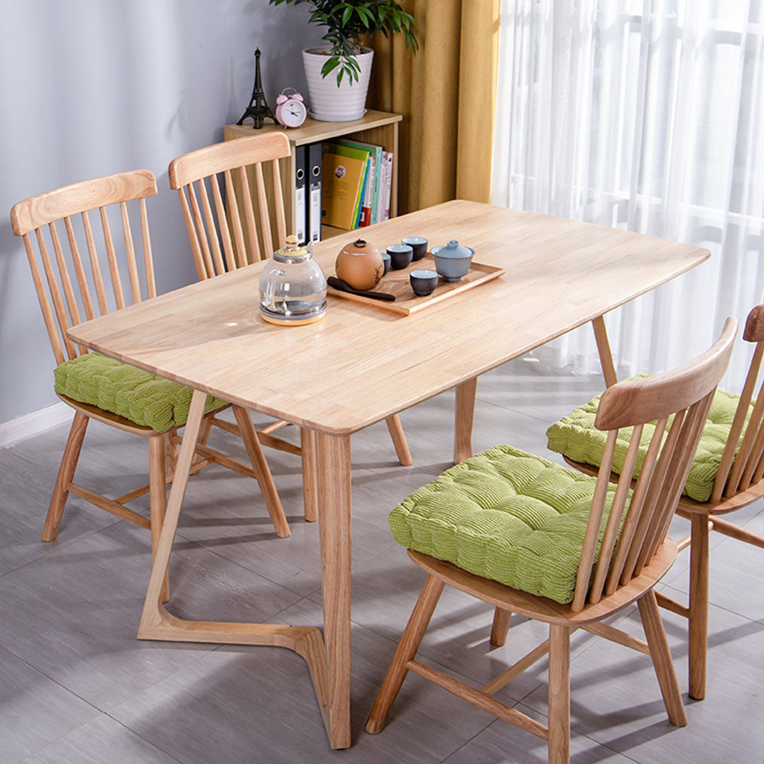 SOGA 4X Green Square Cushion Soft Leaning Plush Backrest Throw Seat Pillow Home Office Sofa Decor - Cafe Supply