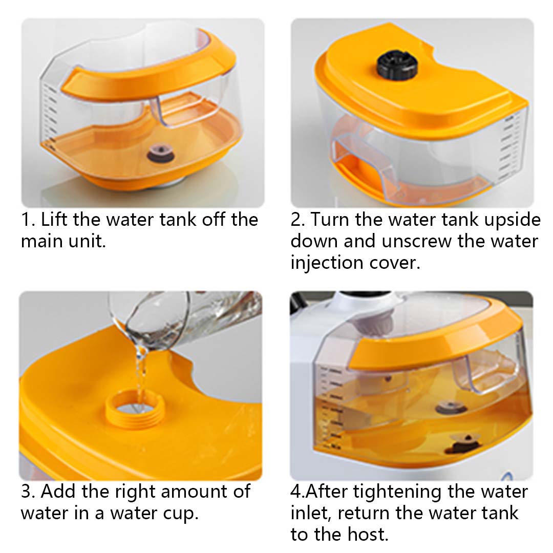 SOGA 2X Garment Steamer Portable Cleaner Steam Iron 80MINS Red - Cafe Supply