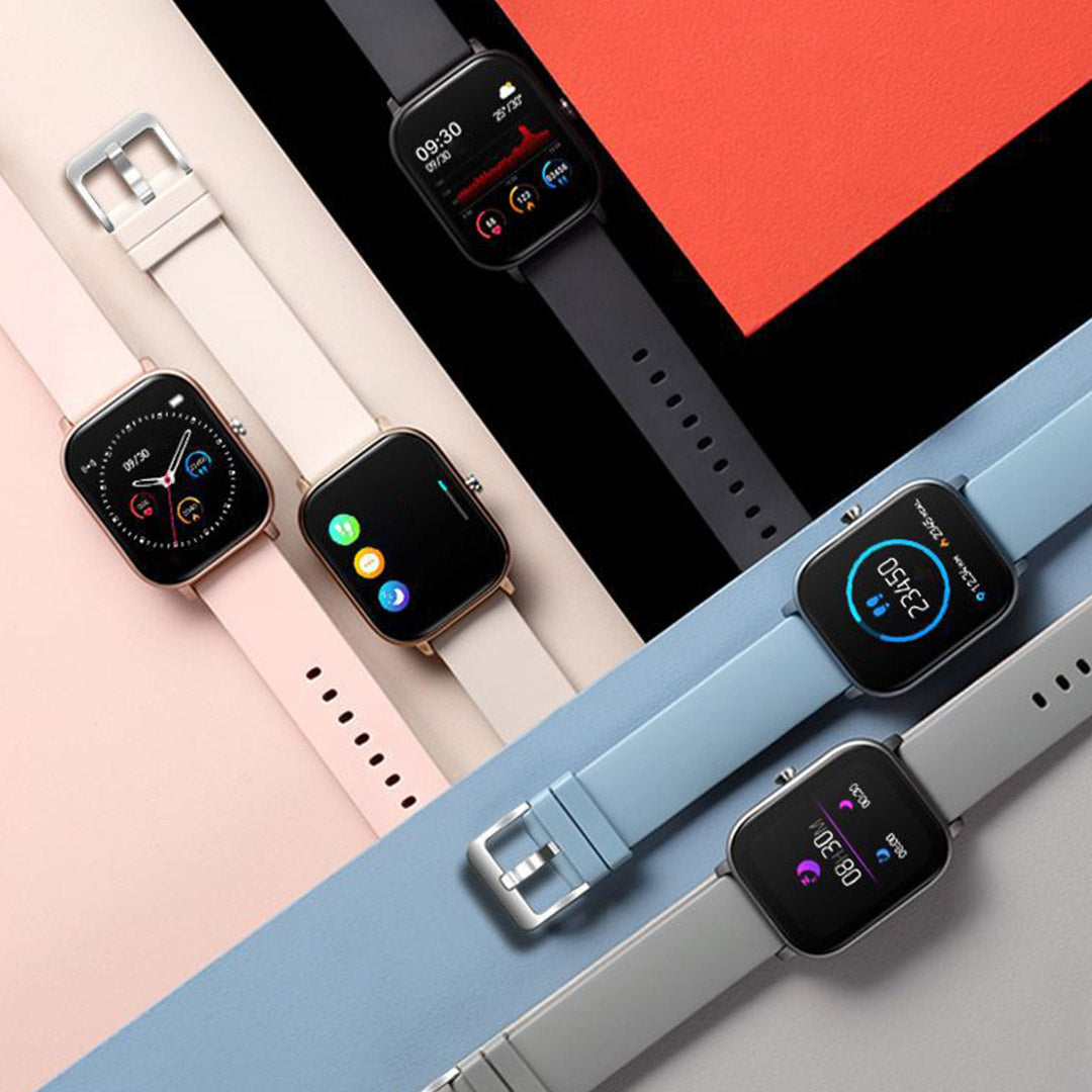 SOGA 2X Waterproof Fitness Smart Wrist Watch Heart Rate Monitor Tracker P8 Pink - Cafe Supply