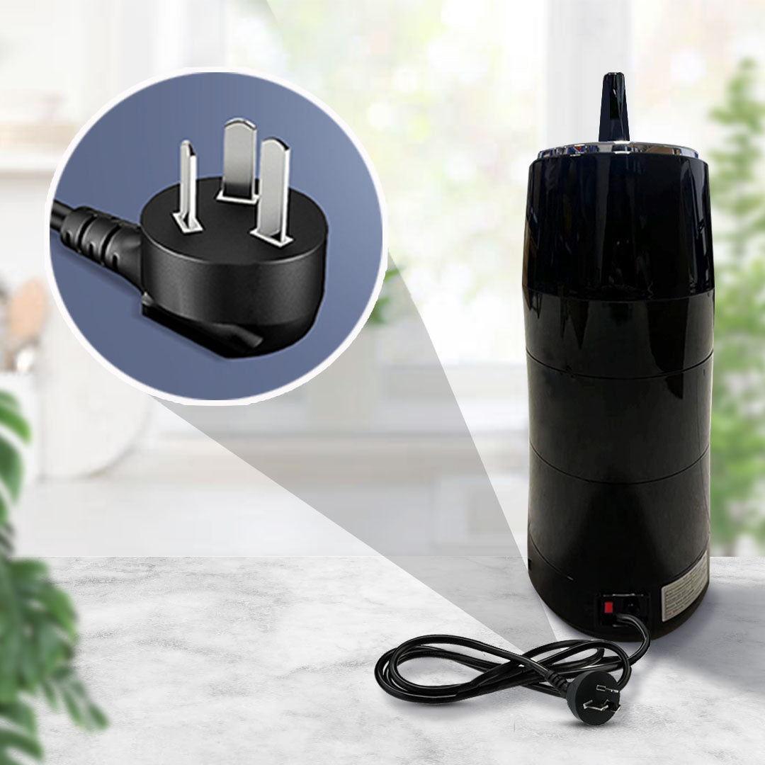 SOGA 2X 300 Watts Electric Ice Shaver Automatic Crusher Slicer Commercial Machine 70kgs/h Black - Cafe Supply