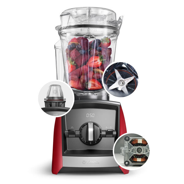 Vitamix ASCENT® Series A2300i High-Performance Blender- Red - Cafe Supply