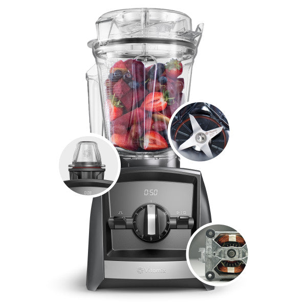 Vitamix ASCENT® Series A2300i High-Performance Blender - Slate - Cafe Supply
