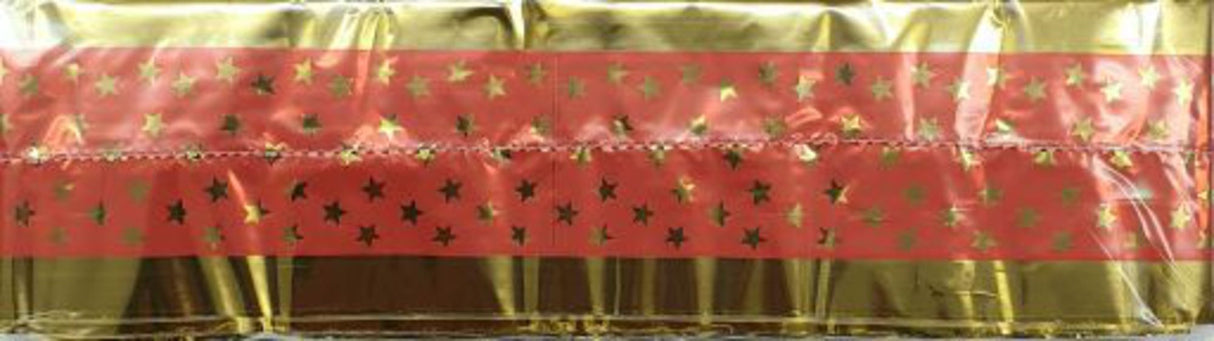 Cake Band Star Pink/Gold 63mm (7m) - Cafe Supply