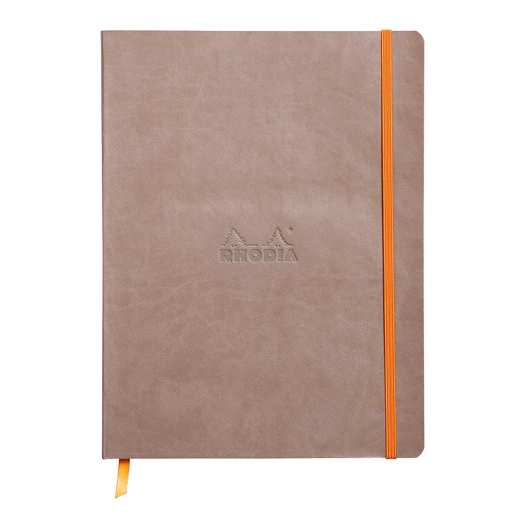 Rhodiarama Softcover Notebook B5 Dotted Taupe - Cafe Supply