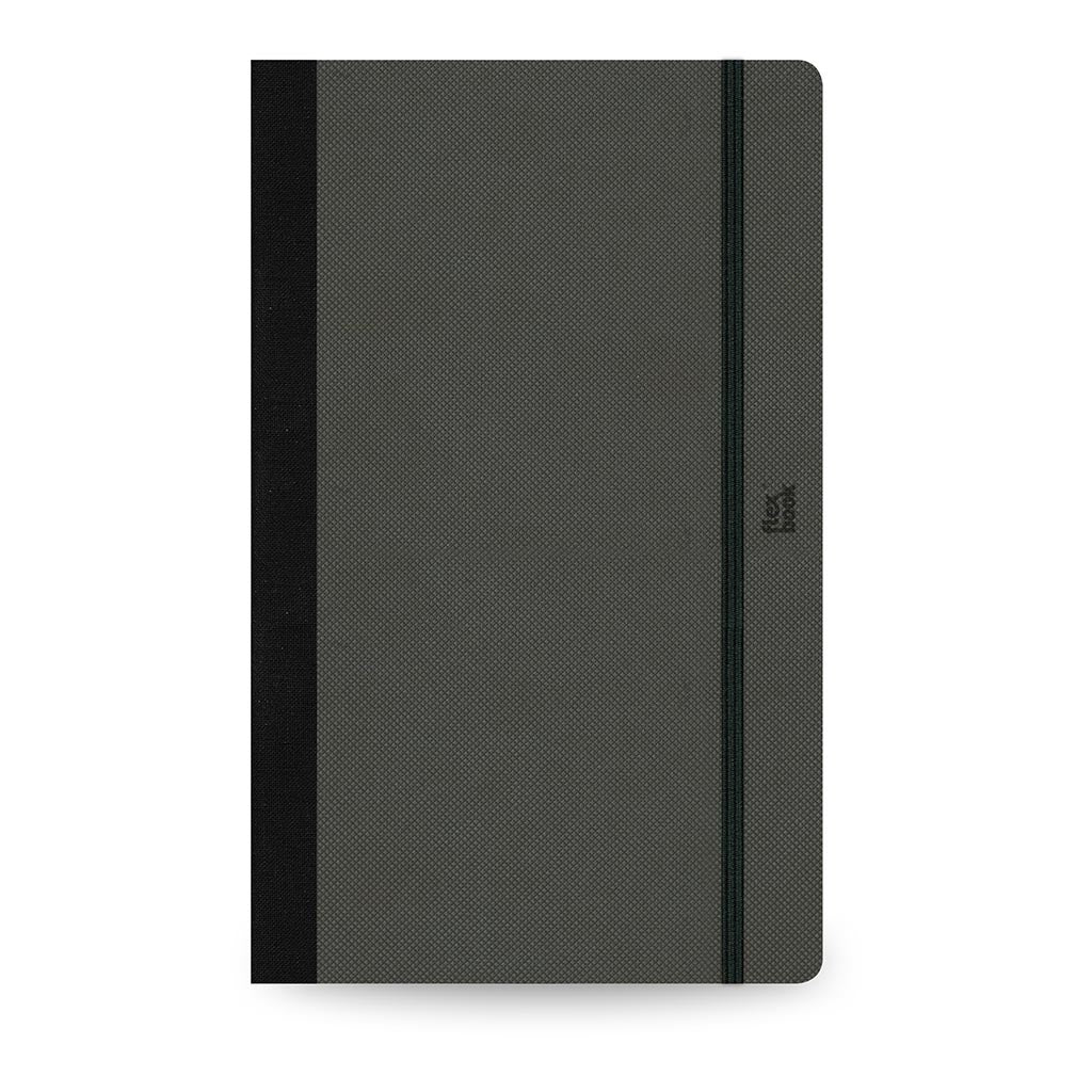 Flexbook Adventure Notebook Medium Dotted Off-Black - Cafe Supply