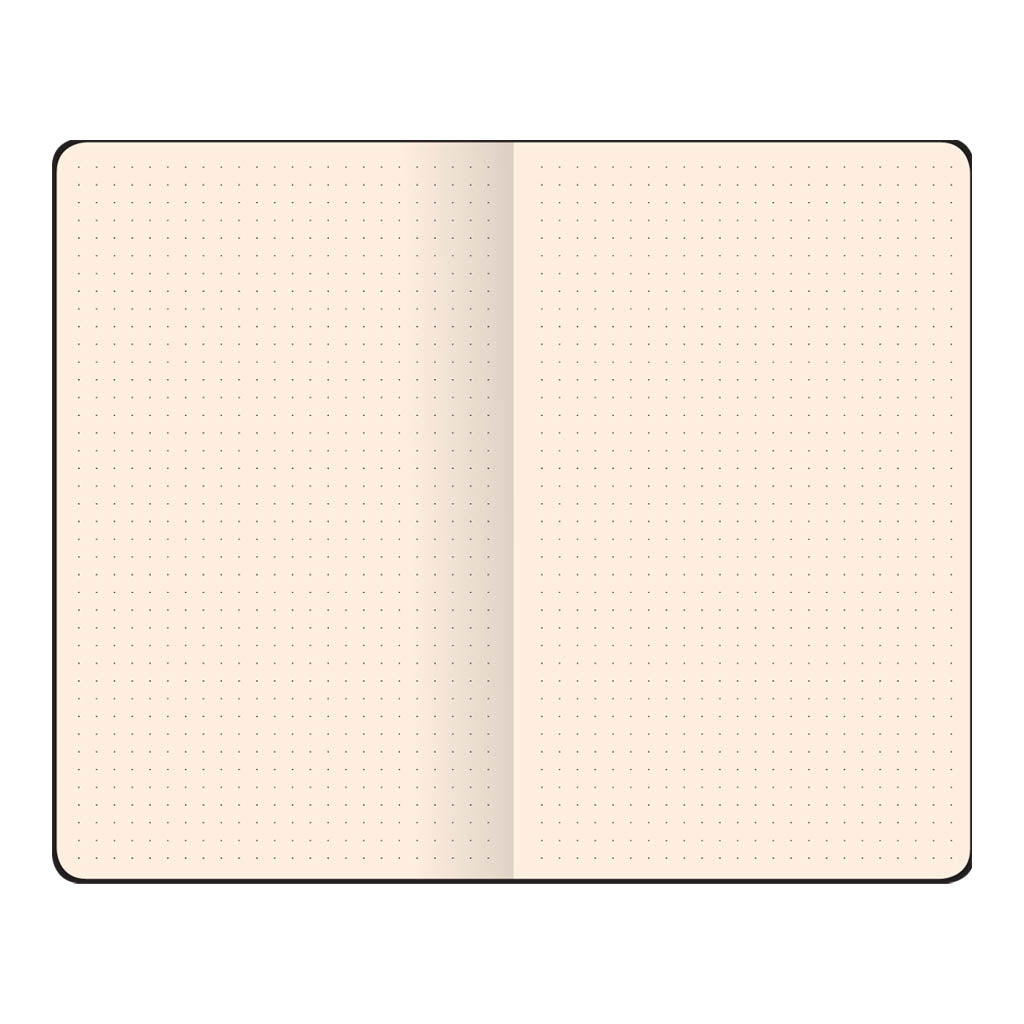 Flexbook Adventure Notebook Medium Dotted Off-Black - Cafe Supply