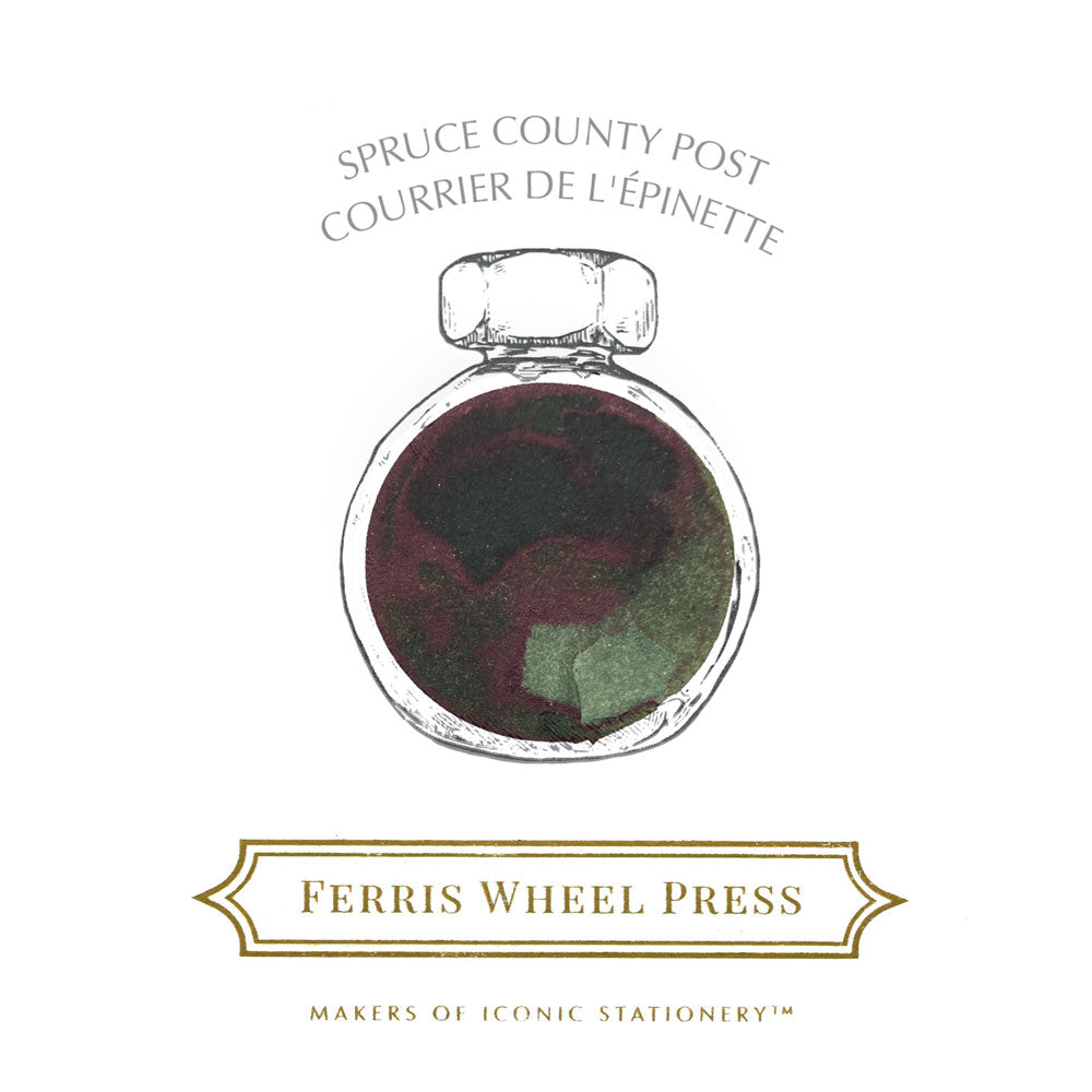 Ferris Wheel Press Fountain Pen Ink Spruce County Post 38ml - Cafe Supply