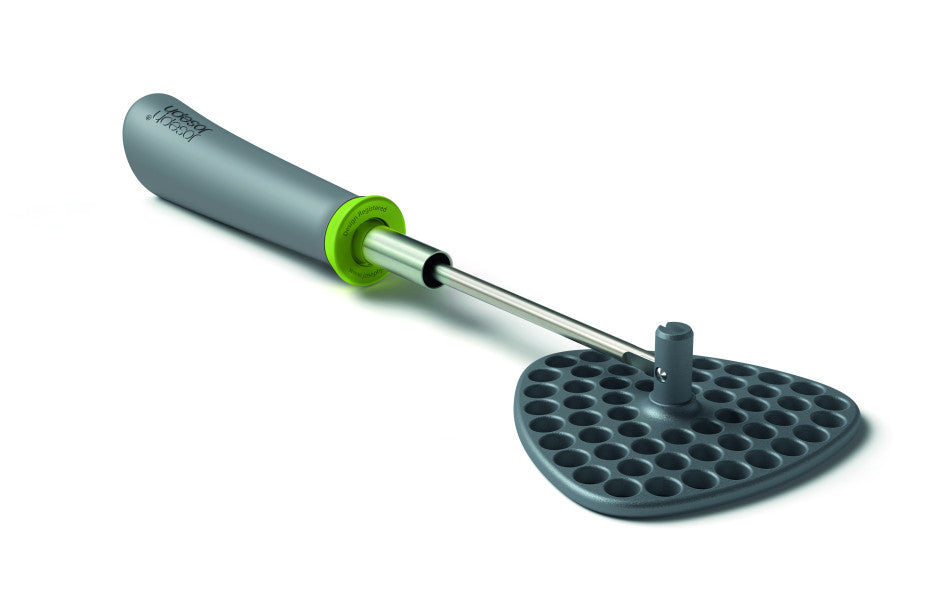 Joseph Joseph Delta Folding Masher - Grey / Green - Cafe Supply