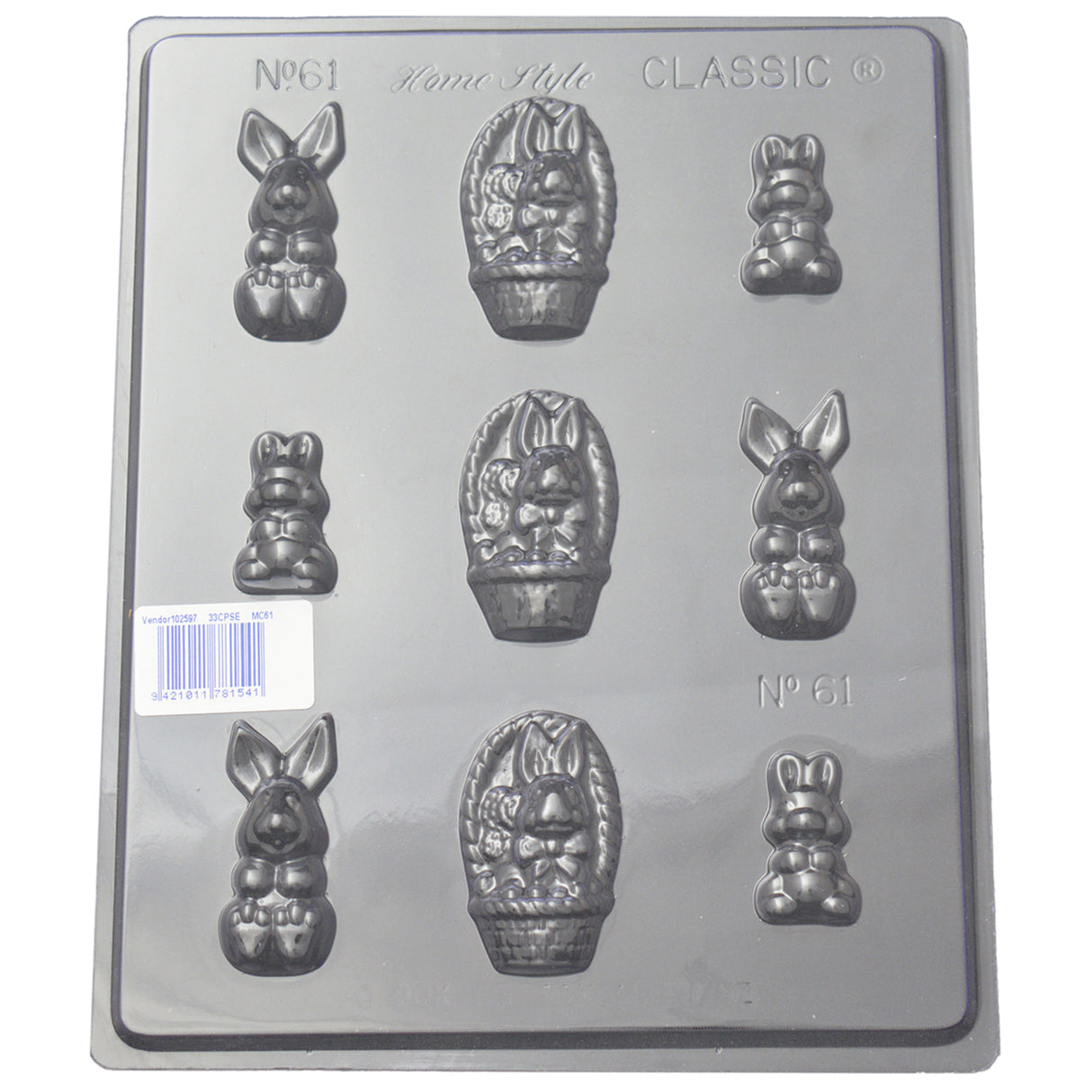 Small Rabbits Mould (0.6mm) - Cafe Supply