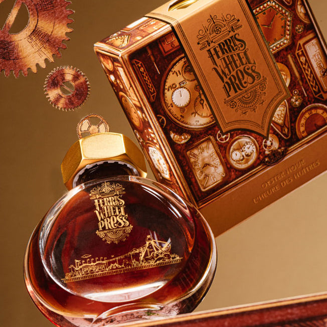 Ferris Wheel Press Fountain Pen Ink Steeped Umber 38ml - Cafe Supply