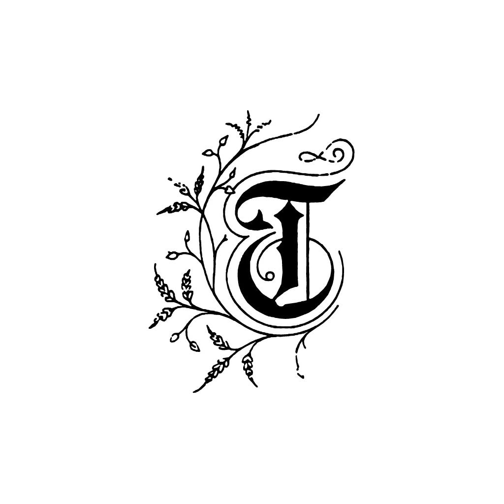 Herbin Wooden Handle Square Seal Illuminated T - Cafe Supply