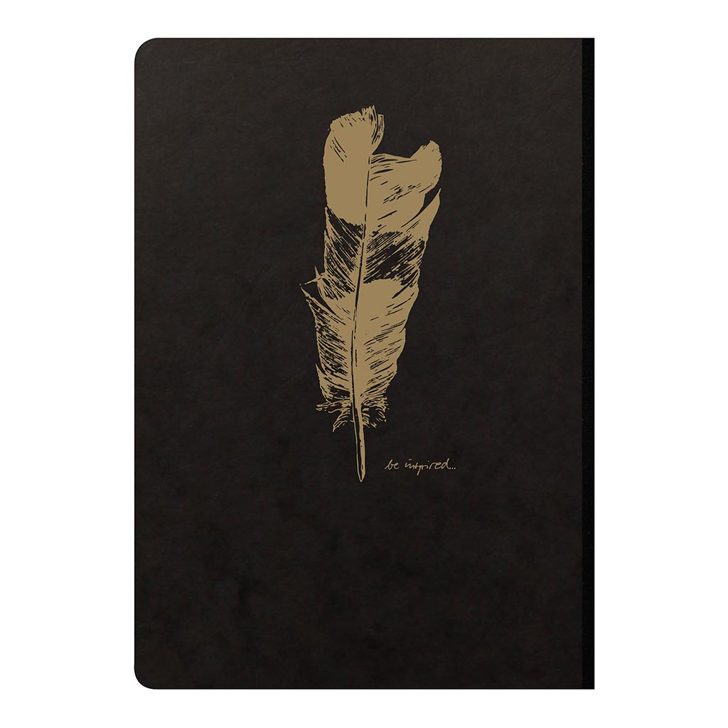 Flying Spirit Clothbound Notebook A5 Black - Cafe Supply