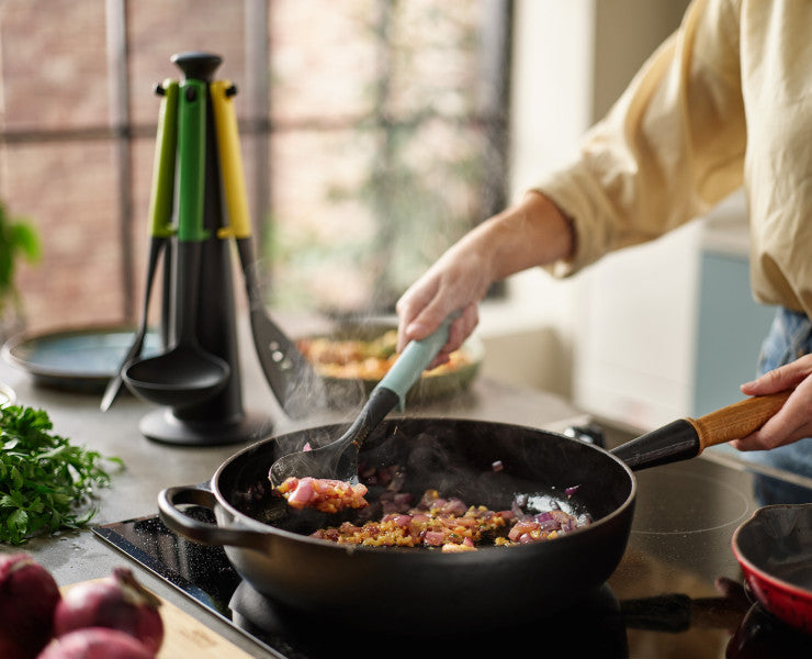 Joseph Joseph Duo 5-piece Utensil Set with storage stand - Cafe Supply