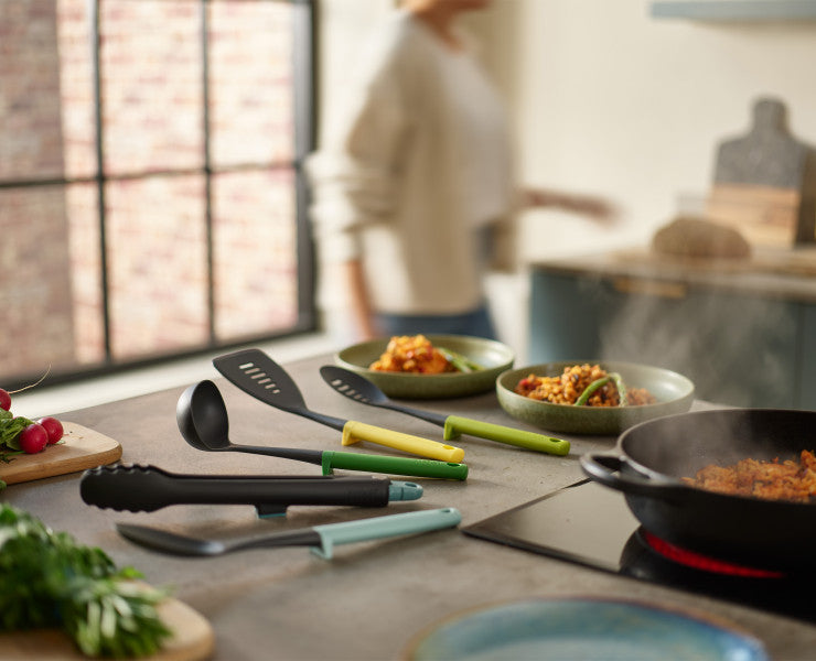 Joseph Joseph Duo 5-piece Utensil Set with storage stand - Cafe Supply