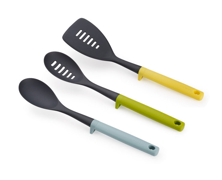 Joseph Joseph Duo 3-piece Utensil Set with integrated tool rests - Cafe Supply