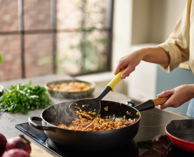 Joseph Joseph Duo Slotted Turner with integrated tool rest - Cafe Supply