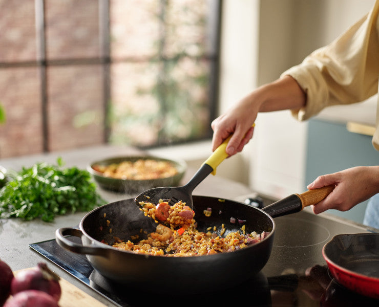 Joseph Joseph Duo Slotted Turner with integrated tool rest - Cafe Supply