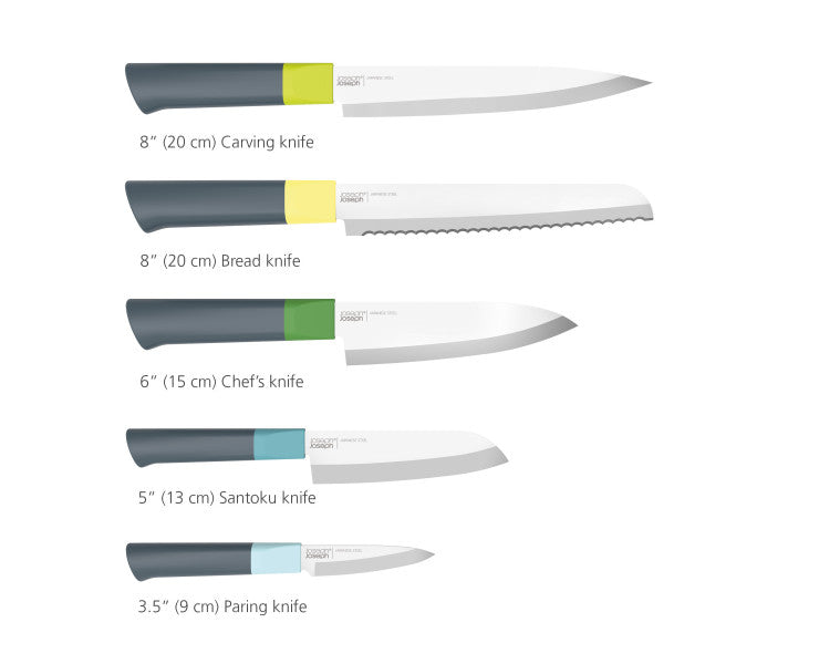 Joseph Joseph Duo 5-piece Knife Block Set - Cafe Supply