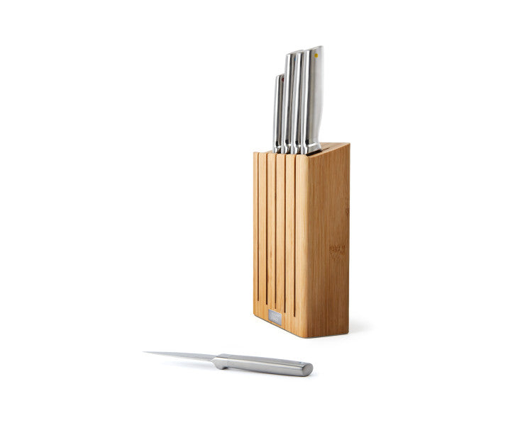 Joseph Joseph Elevate Steel Knives Bamboo 5 Piece Block - Cafe Supply