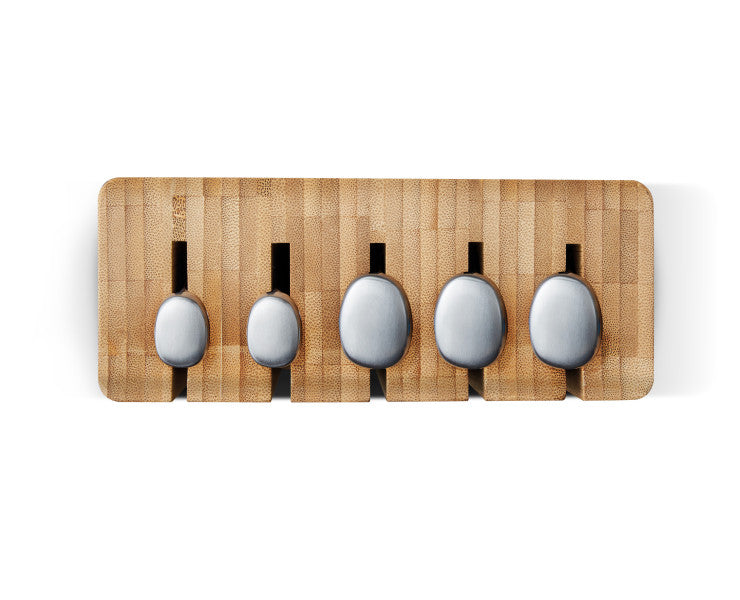 Joseph Joseph Elevate Steel Knives Bamboo 5 Piece Block - Cafe Supply