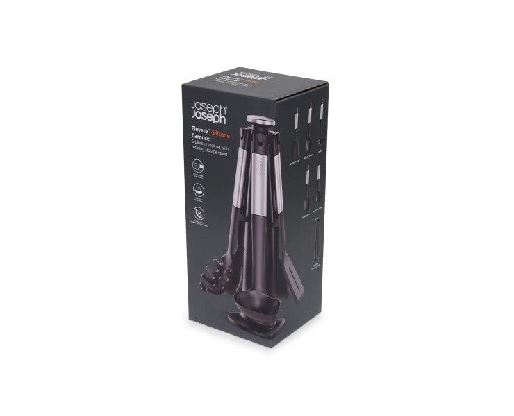 Joseph Joseph Elevate Silicone/Steel Carousel 5 Piece Set - Cafe Supply