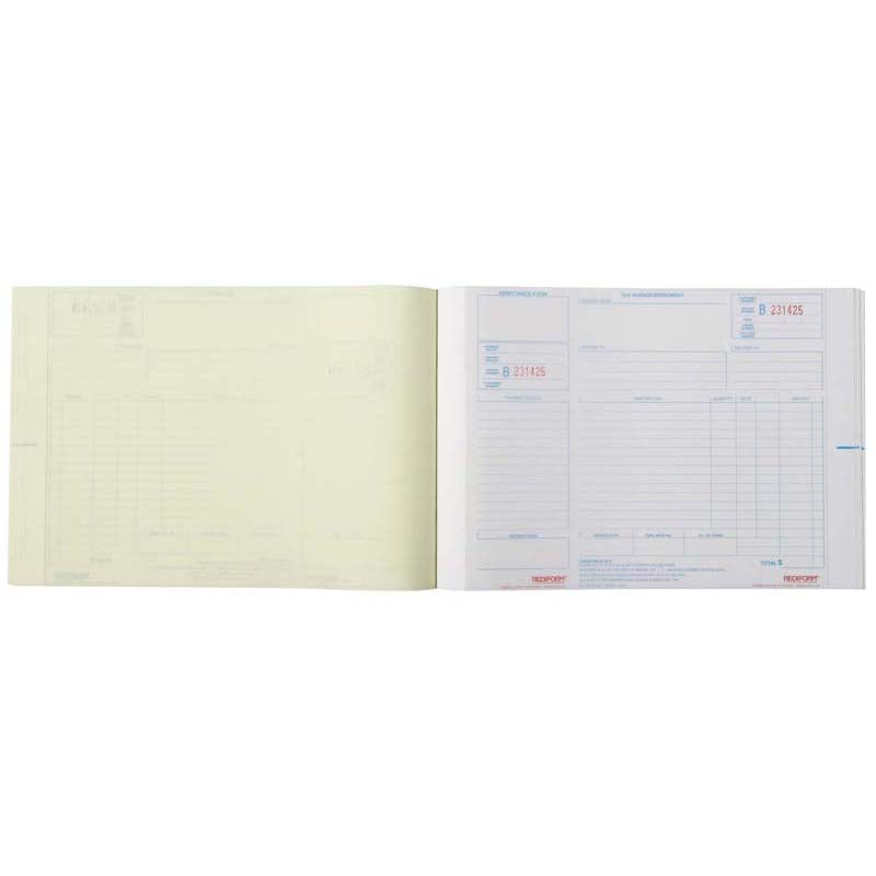 Rediform Book Invoice Statement Duplicate 50 Leaf - Cafe Supply