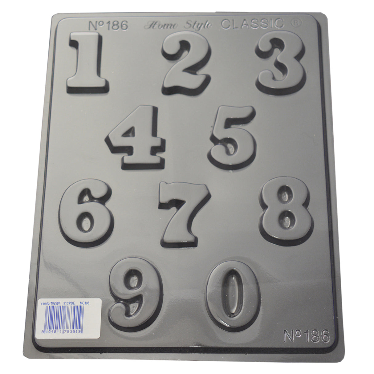 Numbers #2 Mould 0.6mm - Cafe Supply